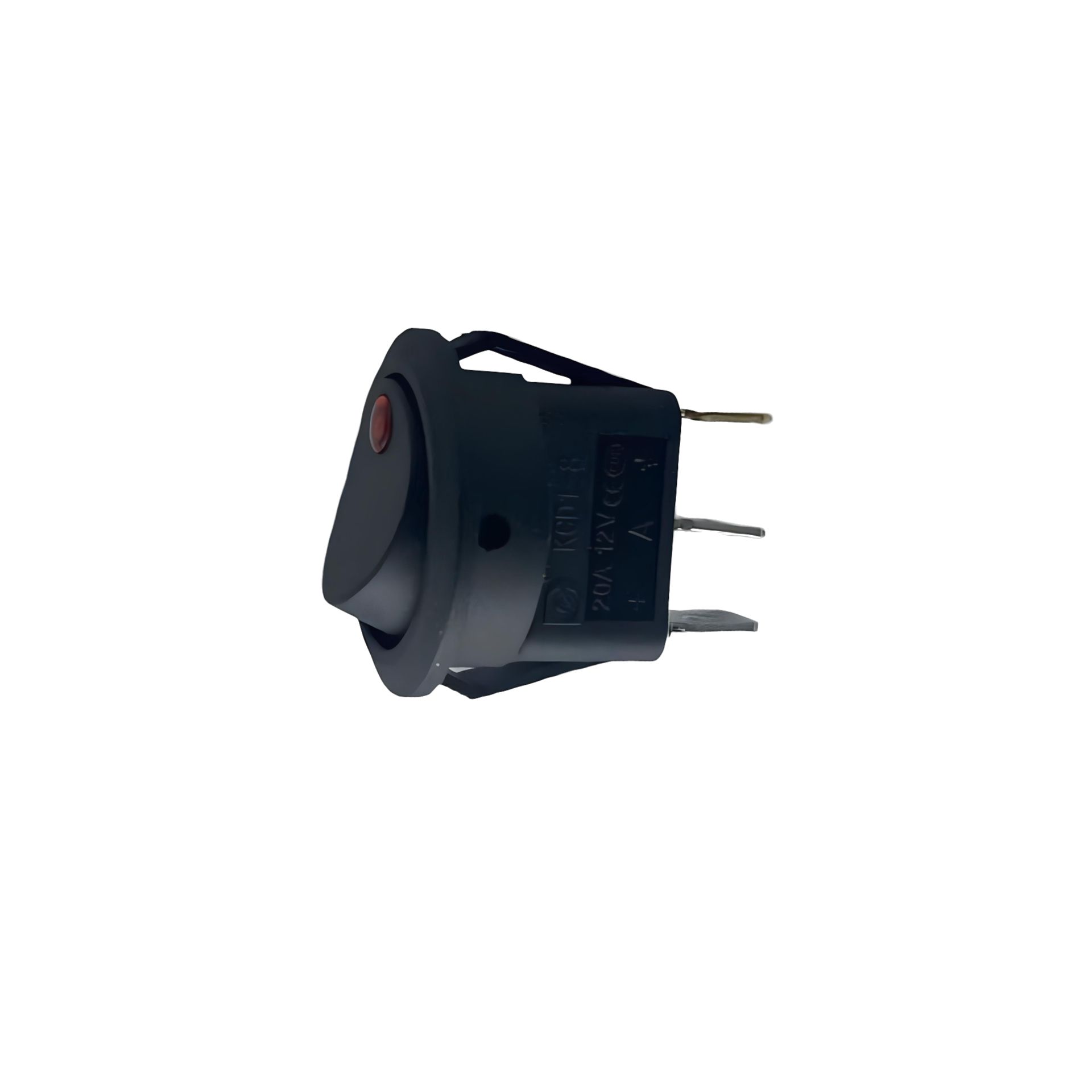 362580/2 Переключатель 12V 16A ON-OFF красный с подсветкой 2 шт 4