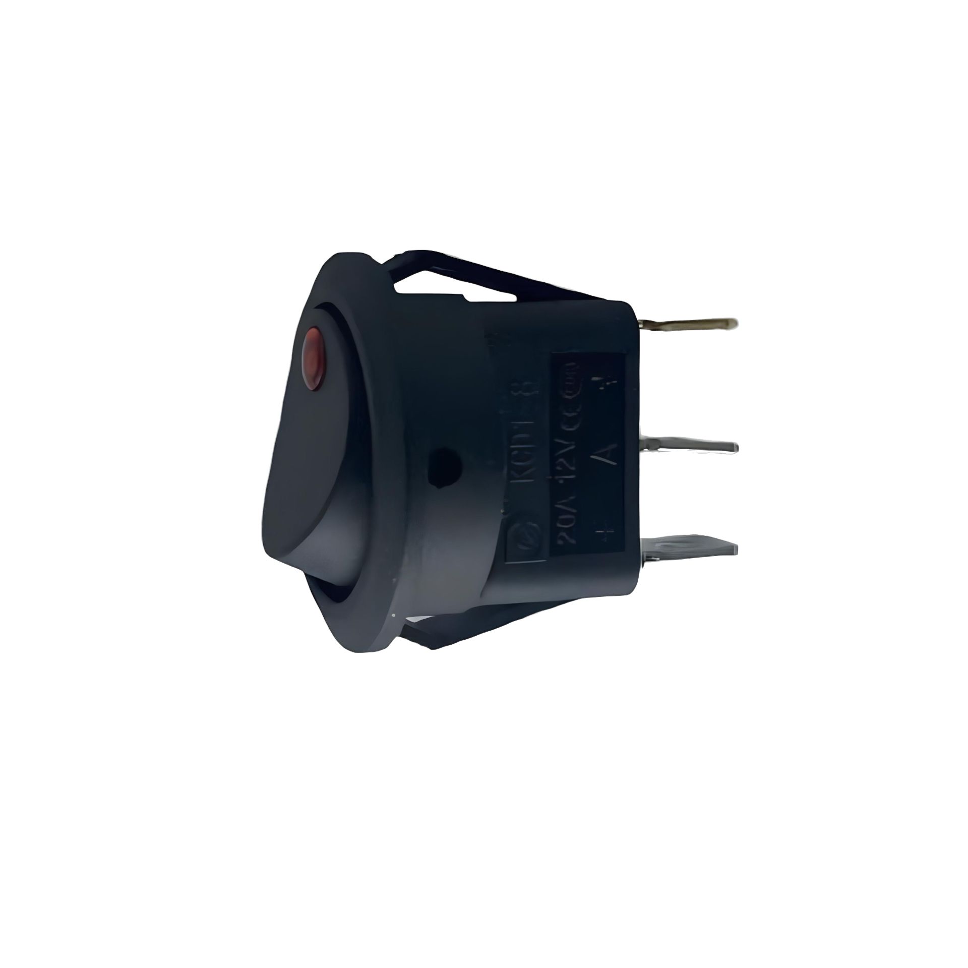 362580/2 Переключатель 12V 16A ON-OFF красный с подсветкой 2 шт 6