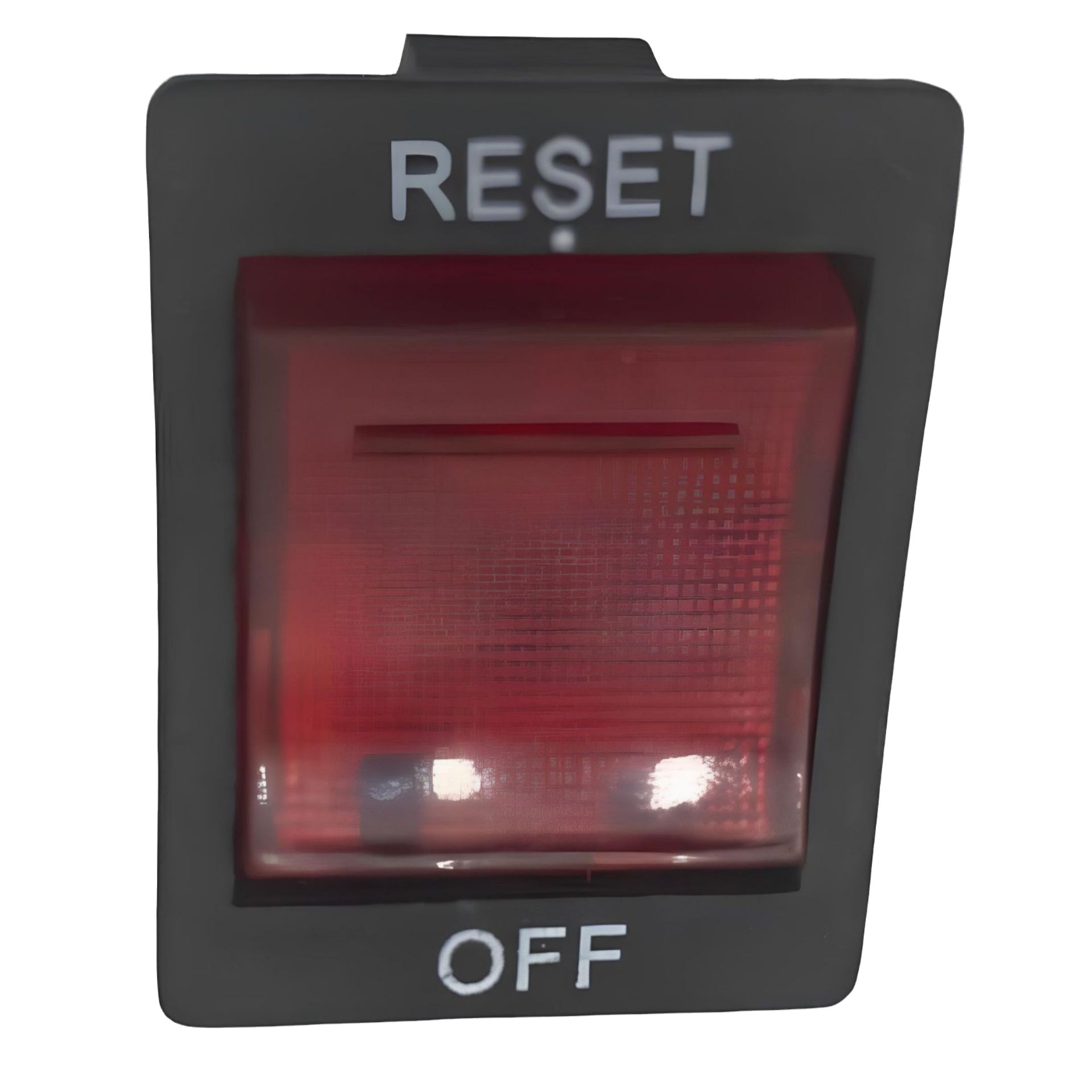 362620/2 Переключатель 250V 10A RESET-OFF автоматический красный с подсветкой 2 шт 5