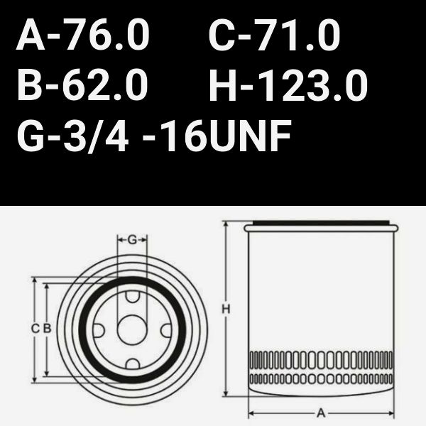 9225 Фильтр масляный VW Audi Ford BMW 1.6-3.0 2