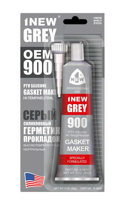 1 NEW. Герметик прокладок OEM 85 г., серый, высокотемпературный. 9NEW