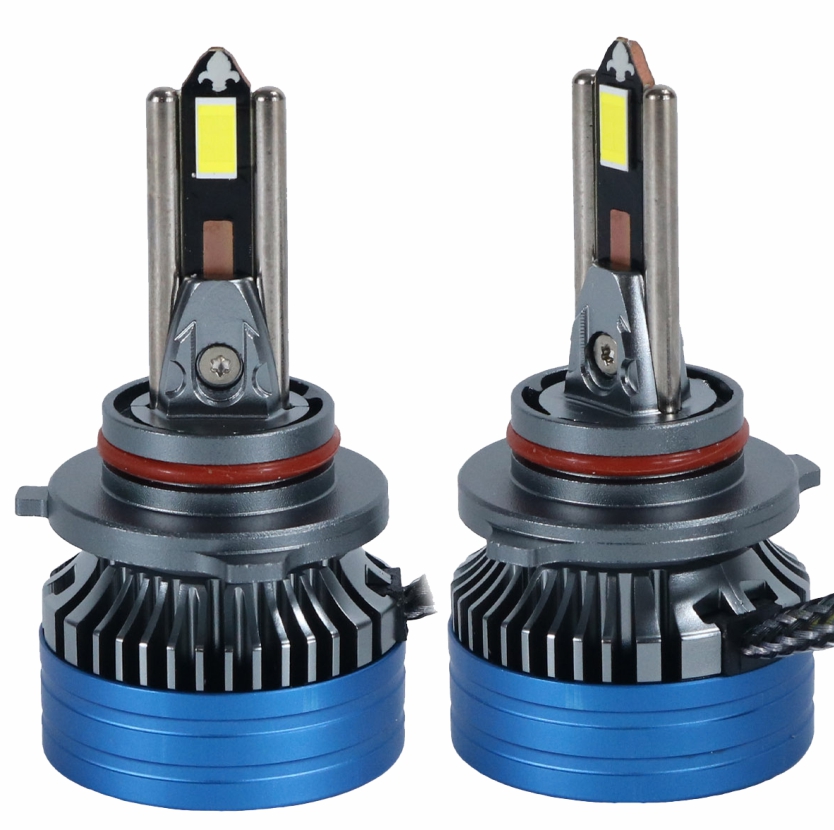 Светодиодные лампы 9005 (с вентилятором) 12-60V,55W/шт,3570 чип,6500K,5500LM 3