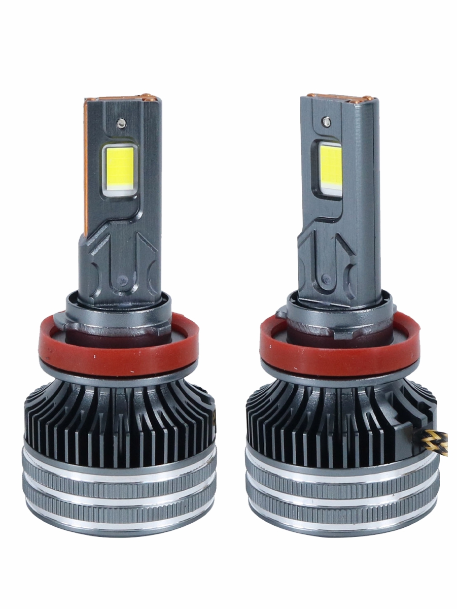 Светодиодные лампы H11 (с вентилятором) (2шт) 12V,150W/шт,7547 чип ,6500K,15000LM 3