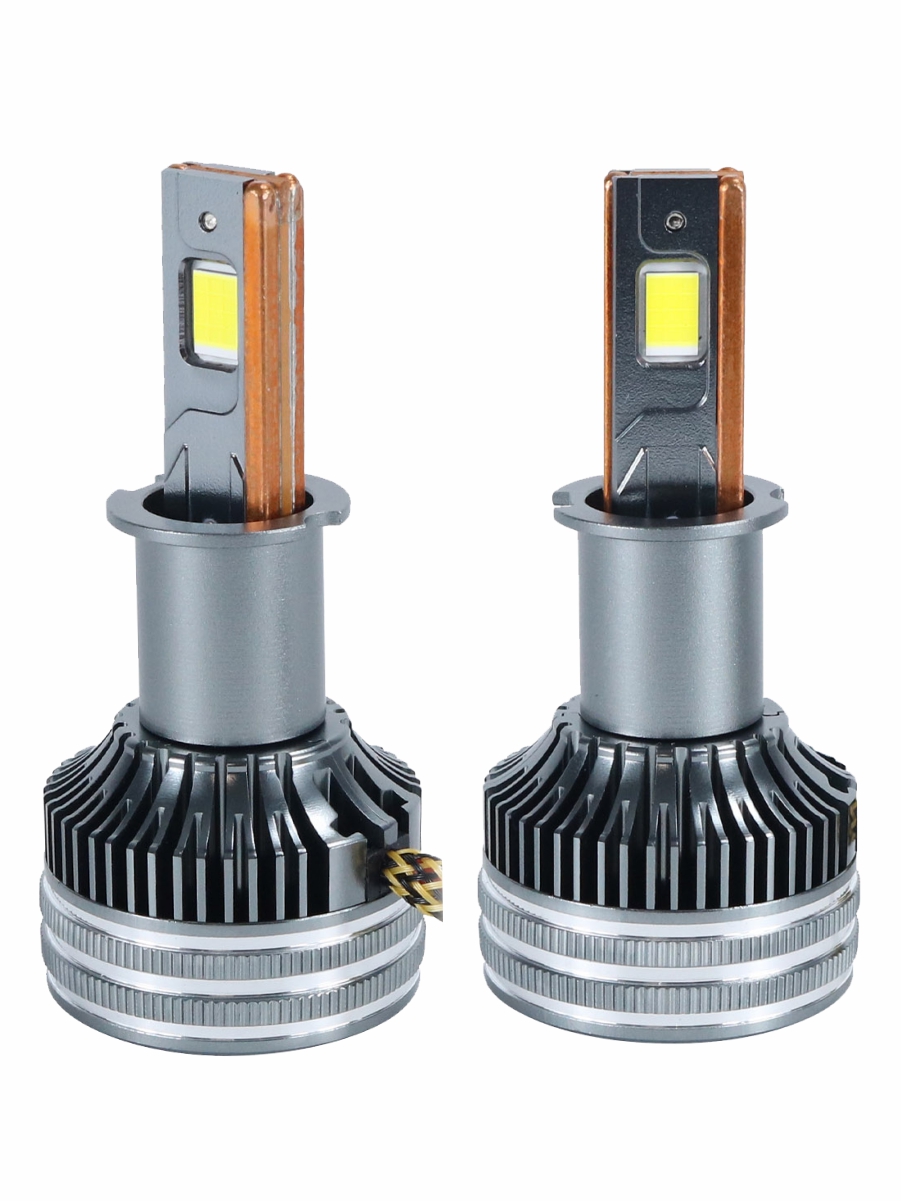 Светодиодные лампы H3 (с вентилятором) (2шт) 12V,150W/шт,7547 чип ,6500K,15000LM 3