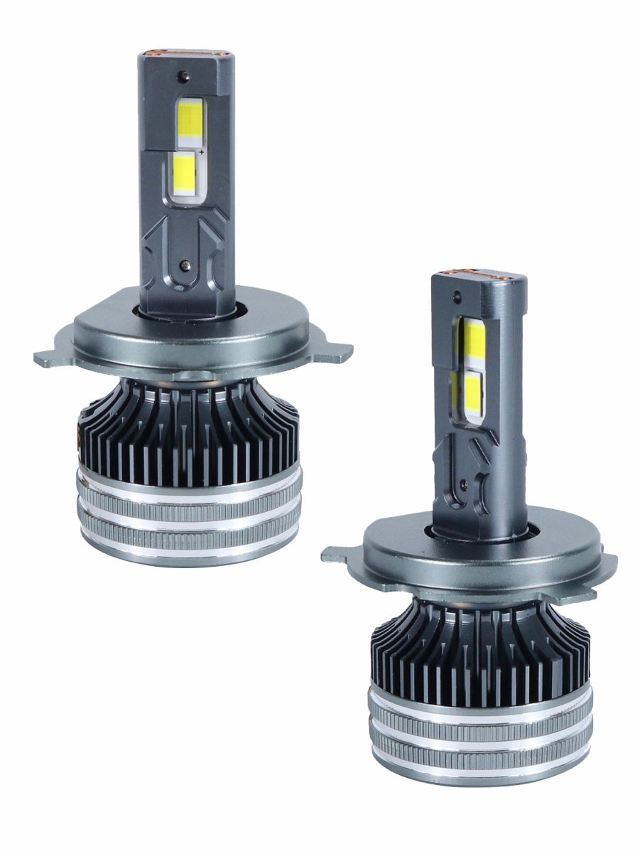 Светодиодные лампы H4 (2шт) 12V,150W/шт,7547 чип ,6500K,15000LM 3