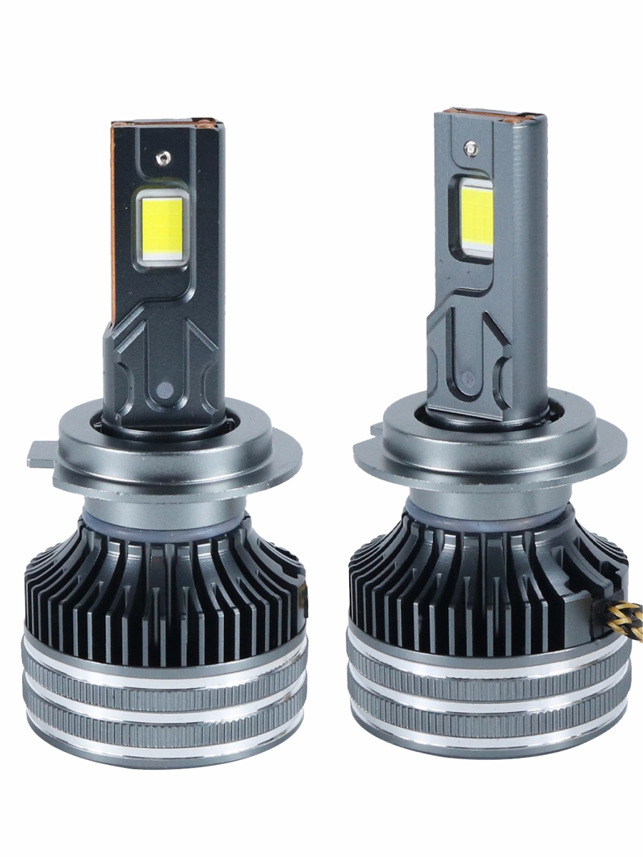 Светодиодные лампы H7 (с вентилятором) (2шт) 12V,150W/шт,7547 чип ,6500K,15000LM 3