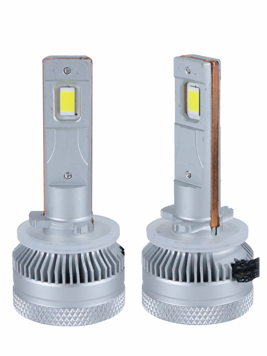 Светодиодные лампы H27 (с вентилятором) (2шт) 12-24V,60W/шт,3570чип,6500K,5000 LM 3