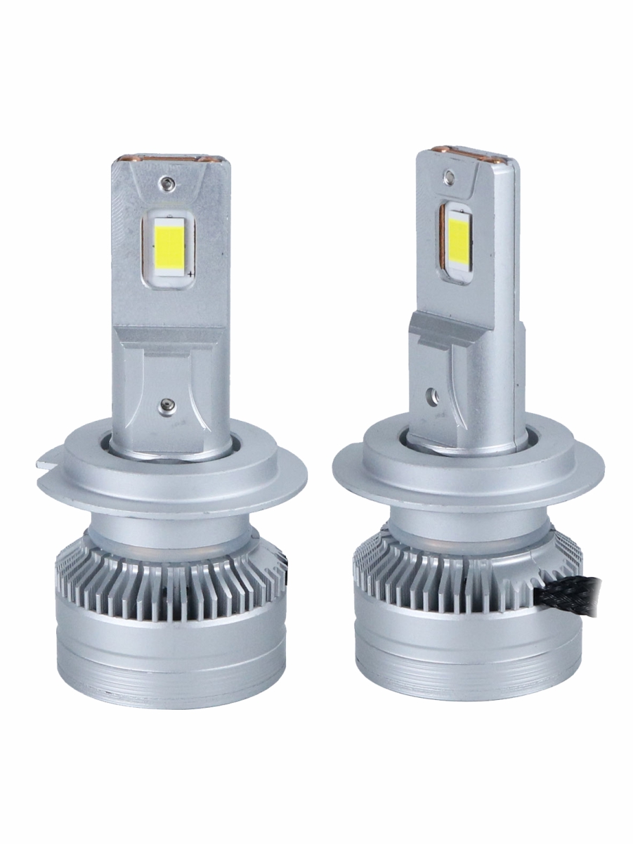 Светодиодные лампы H7 (с вентилятором) (2шт) 12-24V,60W/шт,3570чип,6500K,5000 LM 3