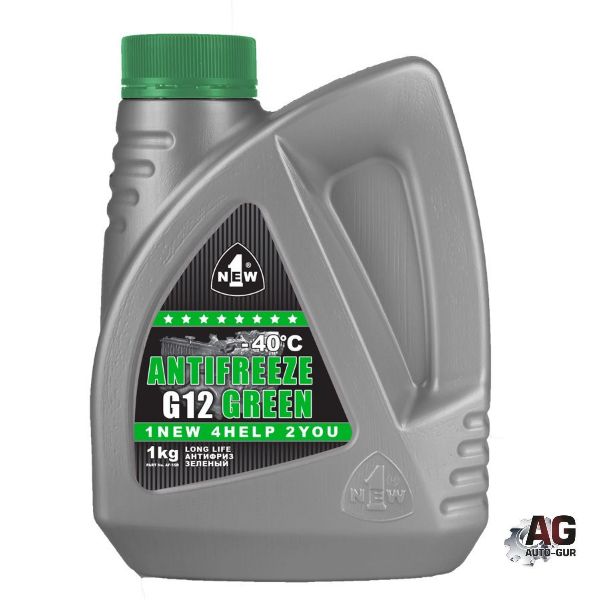 AF15R1 1NEW Антифриз зеленый G12 -40 1 кг охлаждающая жидкость для авто 2