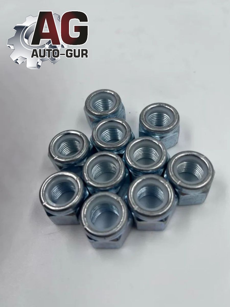 AG121252519/10 Гайка колесная M12x1.25x25 конус хром ключ 19 закрытая 10 шт 3