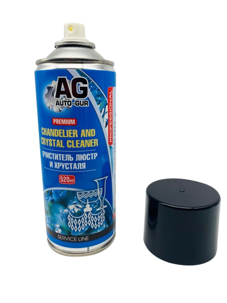 AG3000/2 Очиститель пенный для люстр хрусталя и стекла Auto-Gur Professional 520 мл 2 шт 6