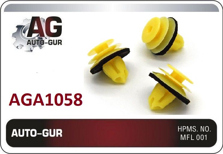 КЛИПСА КРЕПЕЖНАЯ Honda 91560TX4A01 AGA1058 набор 5 шт AGA1058