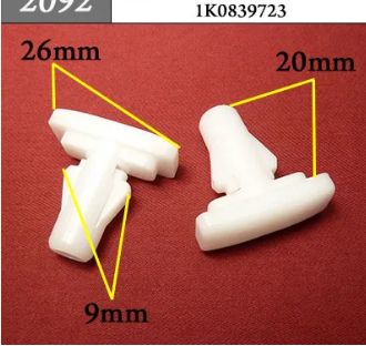 КЛИПСА КРЕПЕЖНАЯ Vag 1K0-839-723 набор 5 шт AGA1191/5