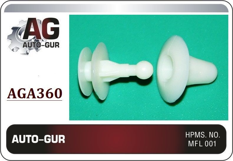 AGA360/10 Клипса крепежная Toyota 6777112010 набор 10 шт AGA360/10