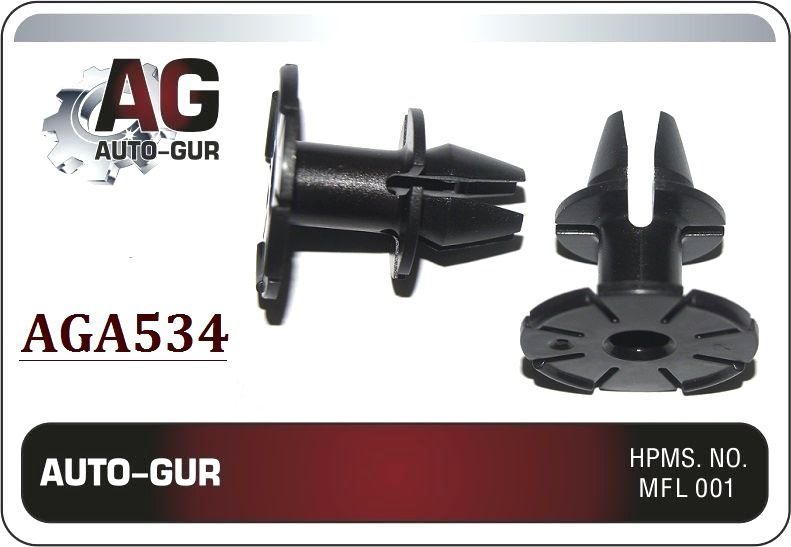AGA534/10 Клипса крепежная BMW 07147122912 набор 10 шт AGA534/10