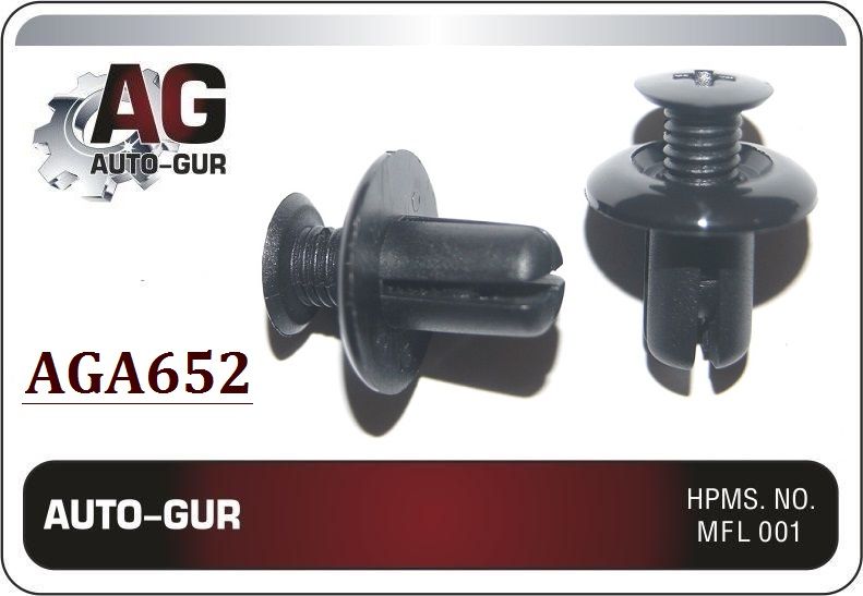 AUTOGUR КЛИПСА КРЕПЕЖНАЯ Hyundai-Kia 0G03250037A AGA652 набор 5 шт