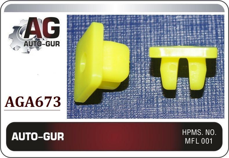 AGA673/10 Клипса крепежная Subaru 661179000 набор 10 шт AGA673/10