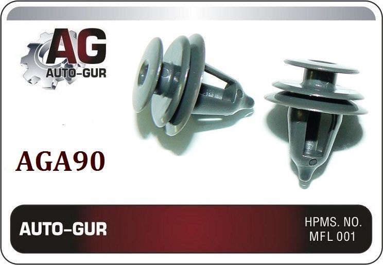 AGA90/10 Клипса крепежная Toyota 6777112040 набор 10 шт AGA90/10