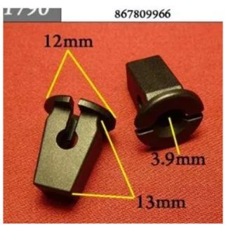 AGA925/10 Клипса крепежная VAG 867809966 набор 10 шт 2