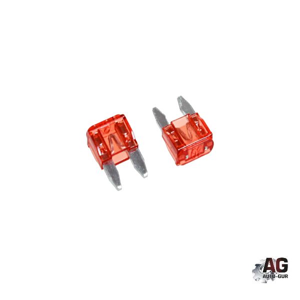 AGFN10A/10 Предохранитель мини флажковый 10A красный 10 шт 2