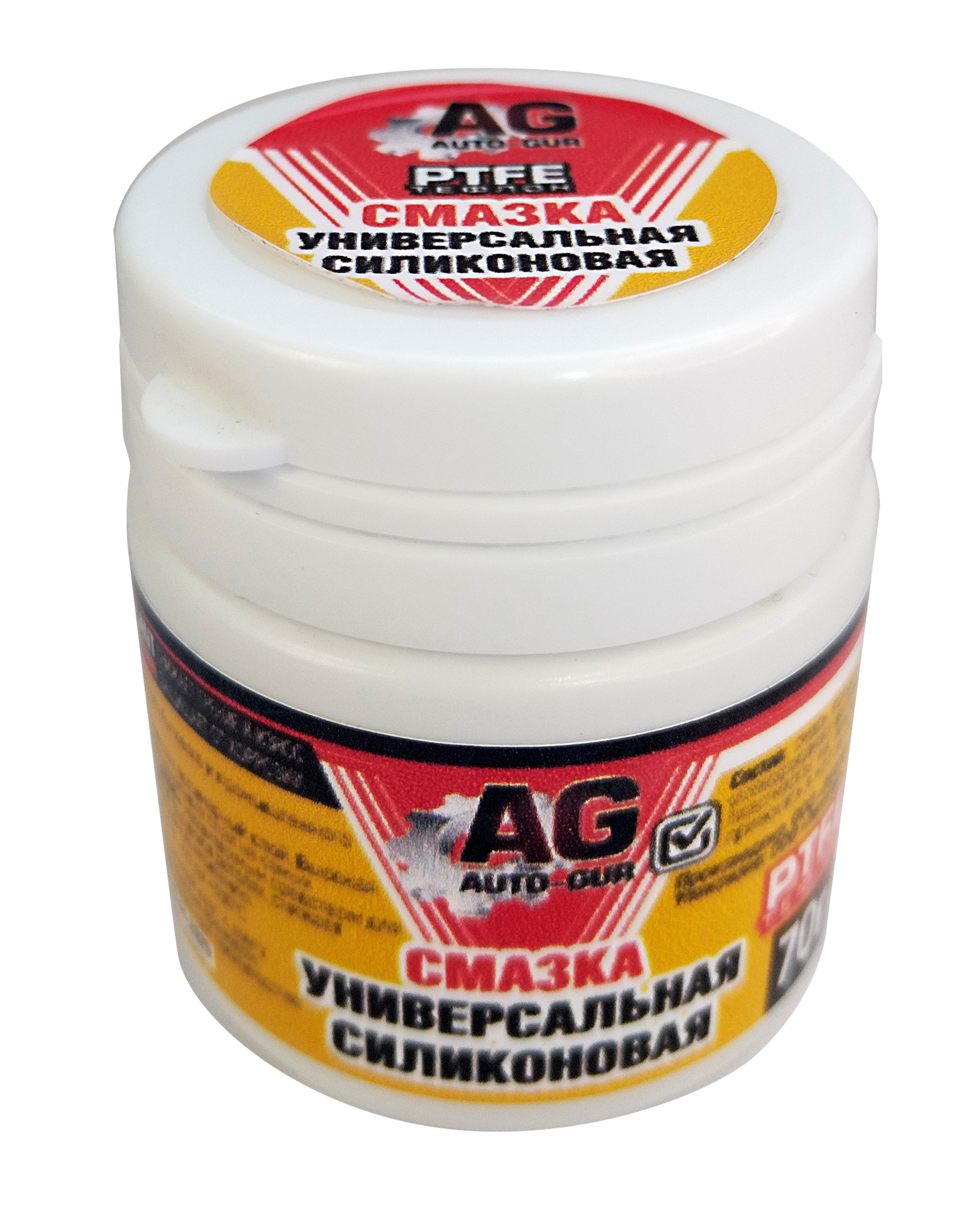 Силиконовая смазка с PTFE универсальная 70 гр. 5