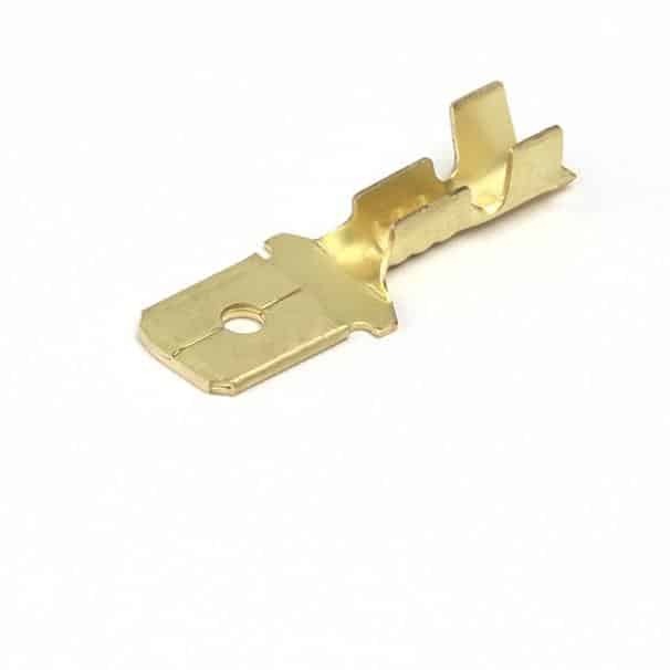 Контакт штыревой серии 6.3 под сечение 1,0- 1,5 кв. мм - 1 шт.