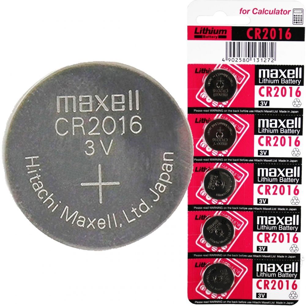 CR2016/5 Батарейка литиевая CR2016 MAXELL 5 шт 3
