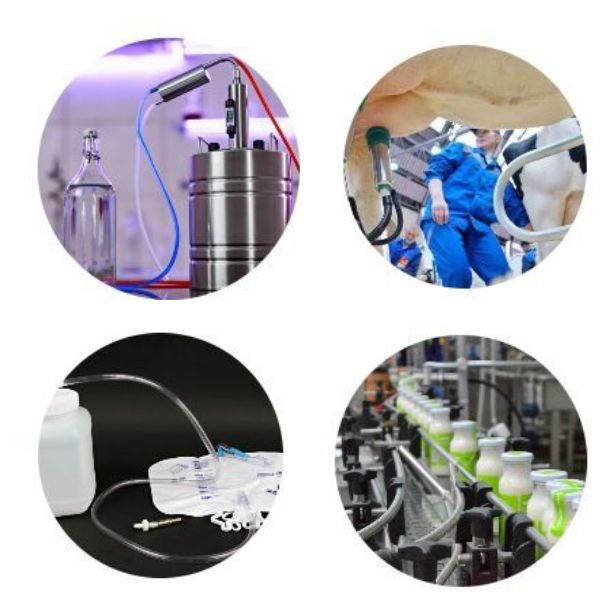 SIL4/2 Трубка силиконовая прозрачная 4x1 мм 2 метра универсальная высокотемпературная 2