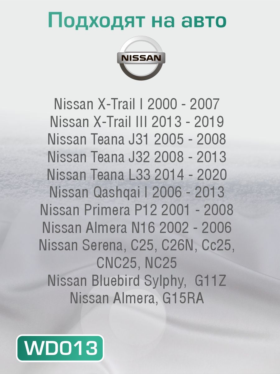 WD013 Противотуманные фары светодиодные линзы Nissan 80W бело-желтый свет 2 шт 2