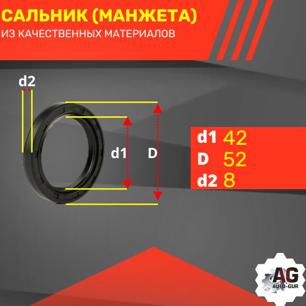 rss00742 Сальник армированный 45x65x10 2